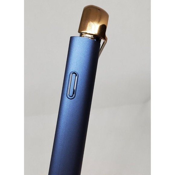 iPhone 6/6s Blue Gold Trim 2300mAh Battery Charger Phone Case C10-2-07 - Picture 10 of 12